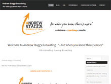 Tablet Screenshot of andrewstaggs.com